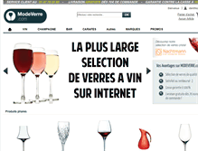 Tablet Screenshot of modeverre.com